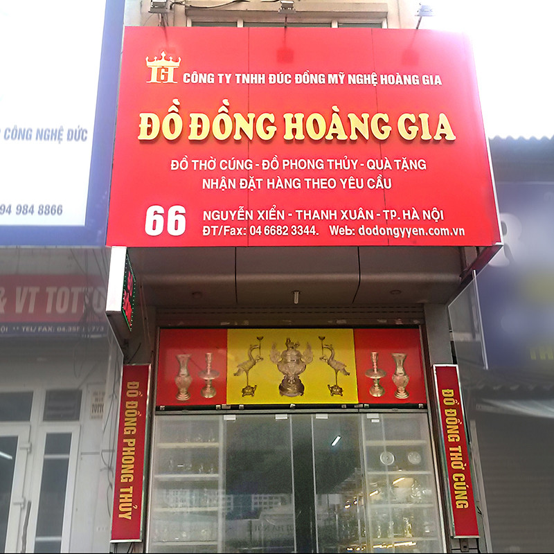 C&ocirc;ng ty TNHH đ&uacute;c đồng mỹ nghệ Ho&agrave;ng Gia